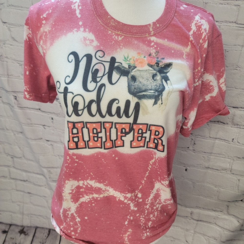 Not today heifer cow shirt